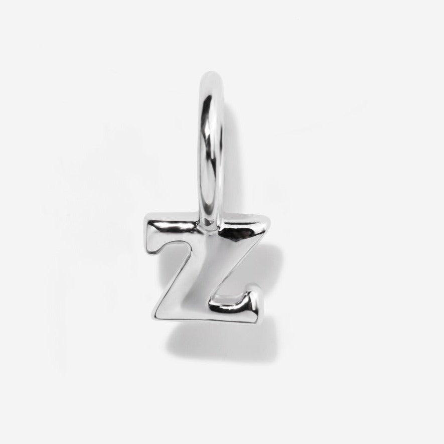 Initial Sterling Silver Charm