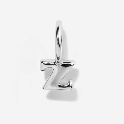 Initial Sterling Silver Charm