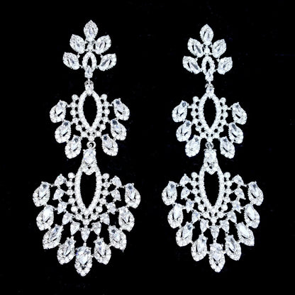 Trinity - Luxury Cubic Zirconia Bridal Earrings