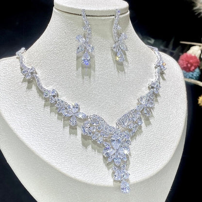 Montserrat - Luxury Cubic Zirconia Bridal Jewelry Set