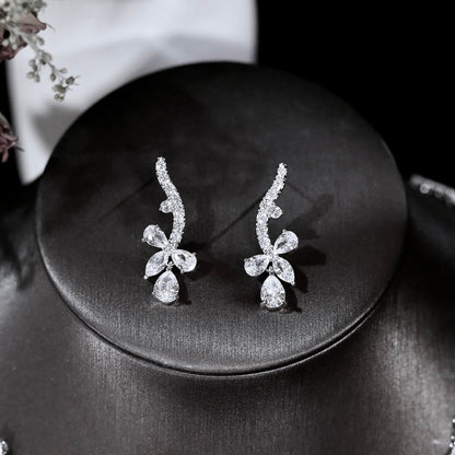 Montserrat - Luxury Cubic Zirconia Bridal Jewelry Set