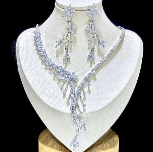 Eleonora - Luxury Cubic Zirconia Bridal Jewelry Set