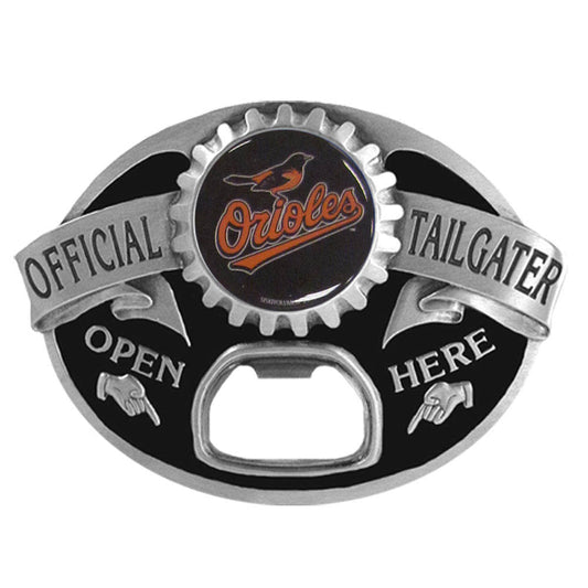 Baltimore Orioles Tailgater Belt Buckle Bottle Opener