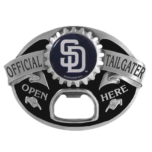 San Diego Padres Tailgater Belt Buckle Bottle Opener