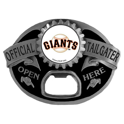 San Francisco Giants Tailgater Belt Buckle Bottle Opener