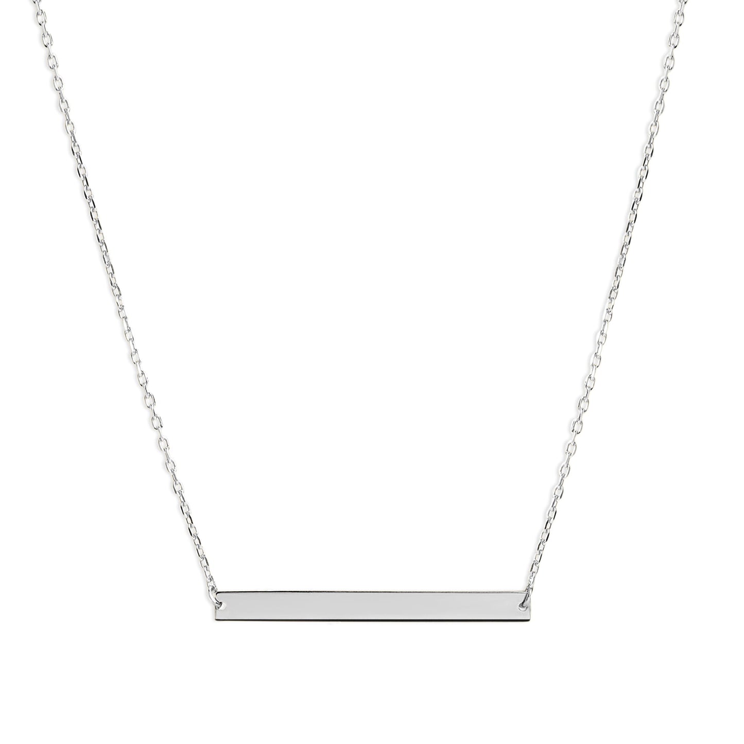 Mysha Personalized Bar of Strength Pendant and Bracelet Set