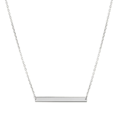 Mysha Personalized Bar of Strength Pendant and Bracelet Set