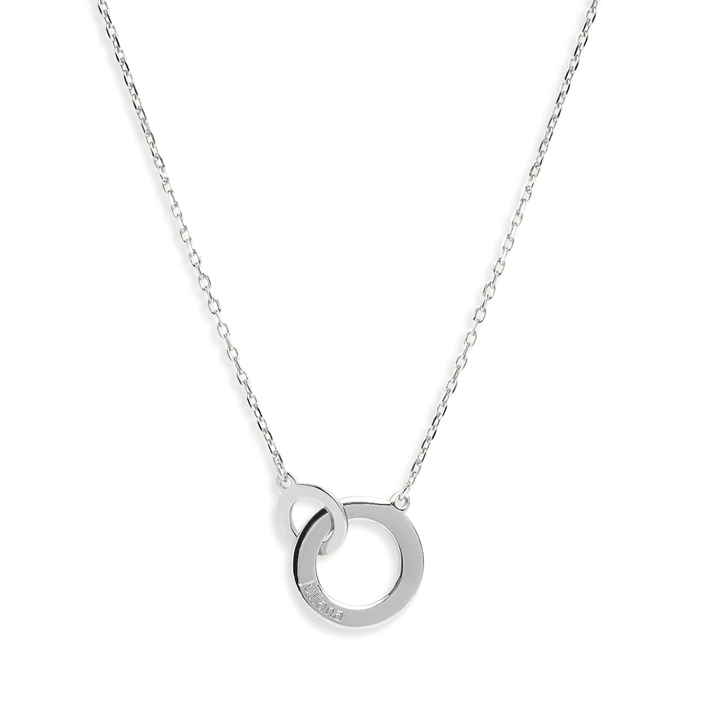 Mysha Personalized Mum and Daughter Eternal Pendant & Bracelet Set