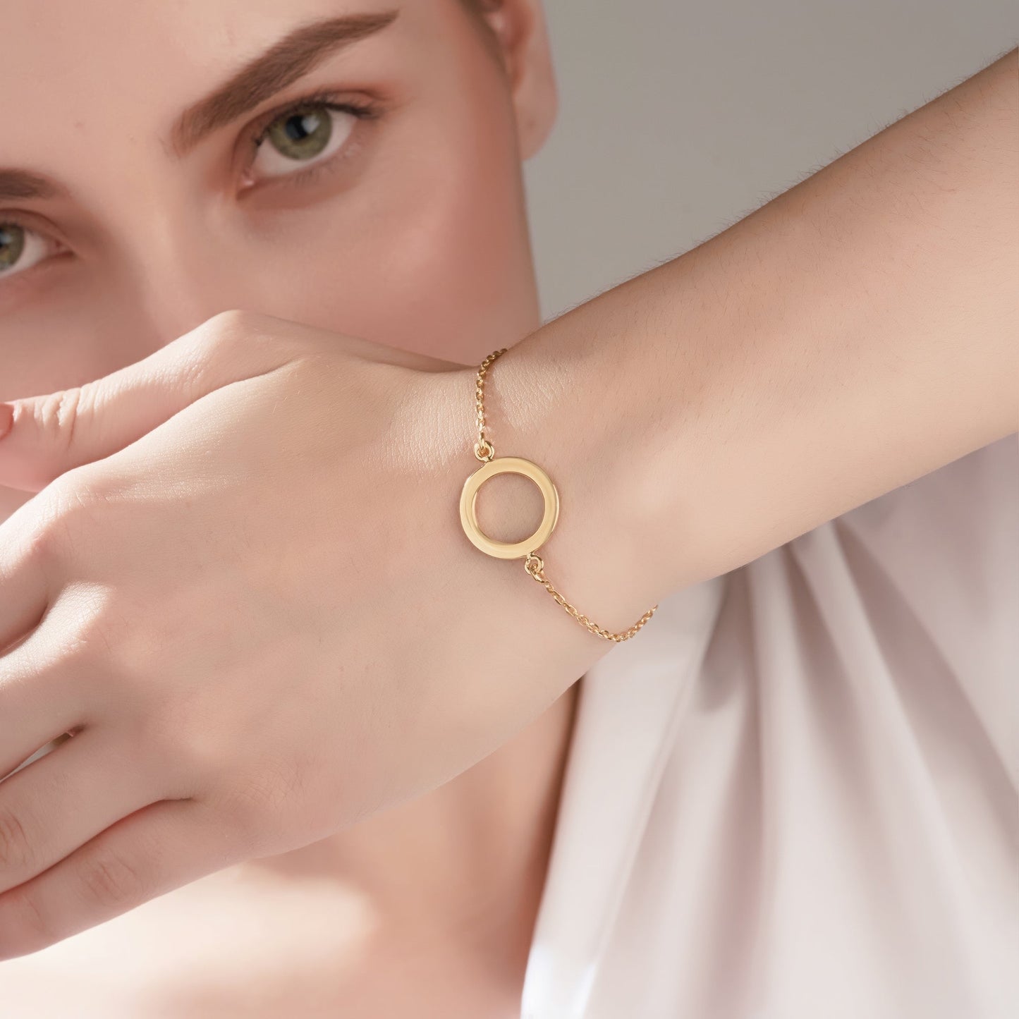Mysha Personalized Eternal Ring Pendant & Bracelet Set