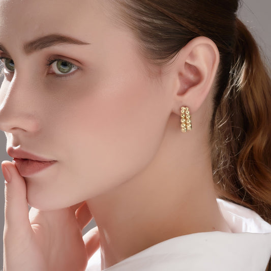 Mysha Circle of Expression Earrings