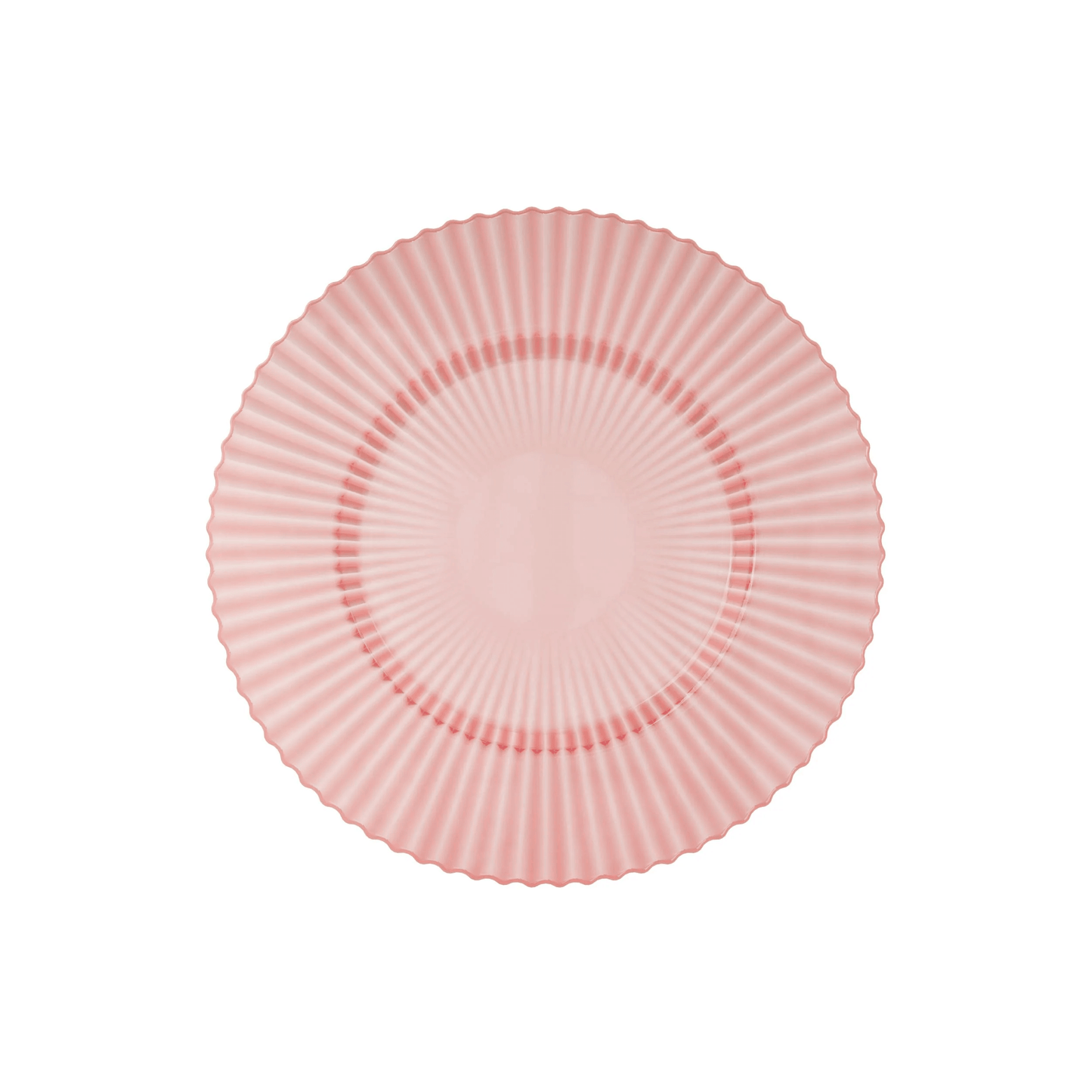 Gemstone Collection Rose Quartz 9 Inch Plates - 10 Ct.