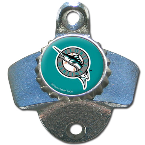 Miami Marlins Wall Bottle Opener