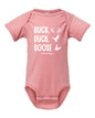 Buck, Duck, Goose Onesie