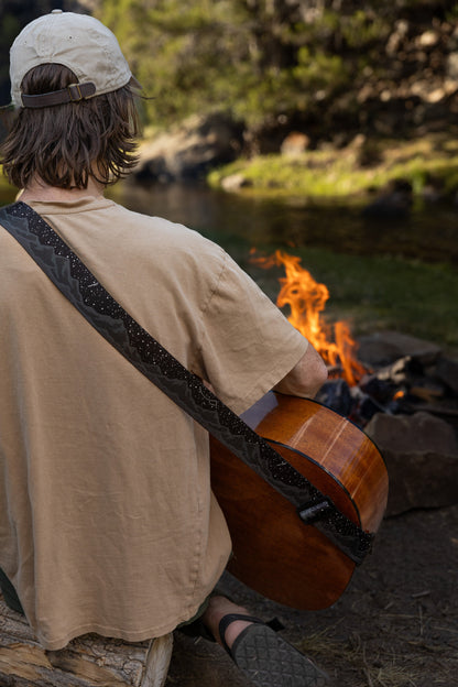 Midnight Mountain Guitar Strap