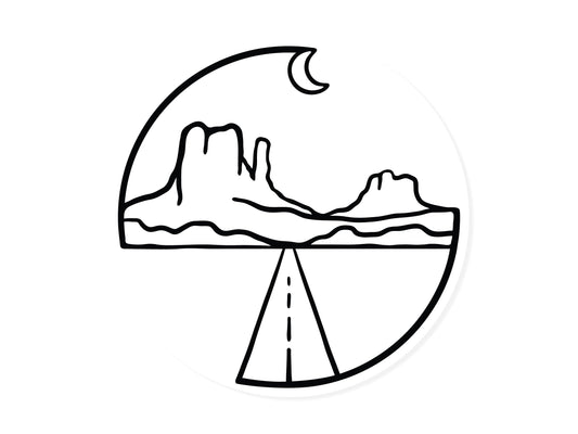 Monument Valley Sticker