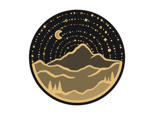 Mountain Adventure Sticker