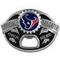 Houston Texans Tailgater Belt Buckle Bottle Opener