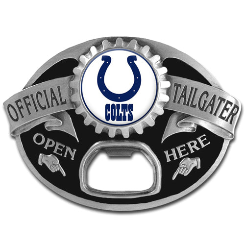 Indianapolis Colts Tailgater Belt Buckle Bottle Opener
