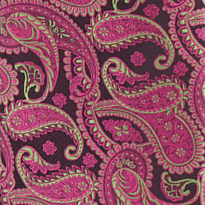 Vittorio Farina Men's Paisley Design Necktie & Pocket Square