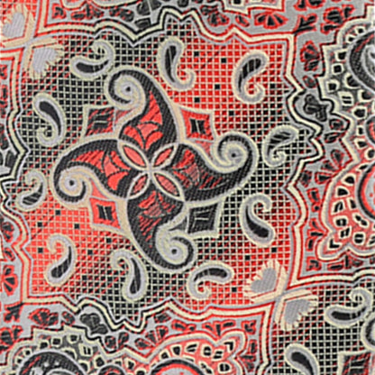 Vittorio Farina Men's Paisley Design Necktie & Pocket Square