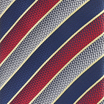 Vittorio Farina Men's Geometric Design Necktie & Pocket Square