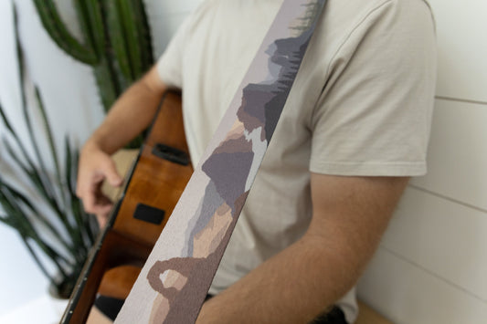 Parks in Color Guitar Strap
