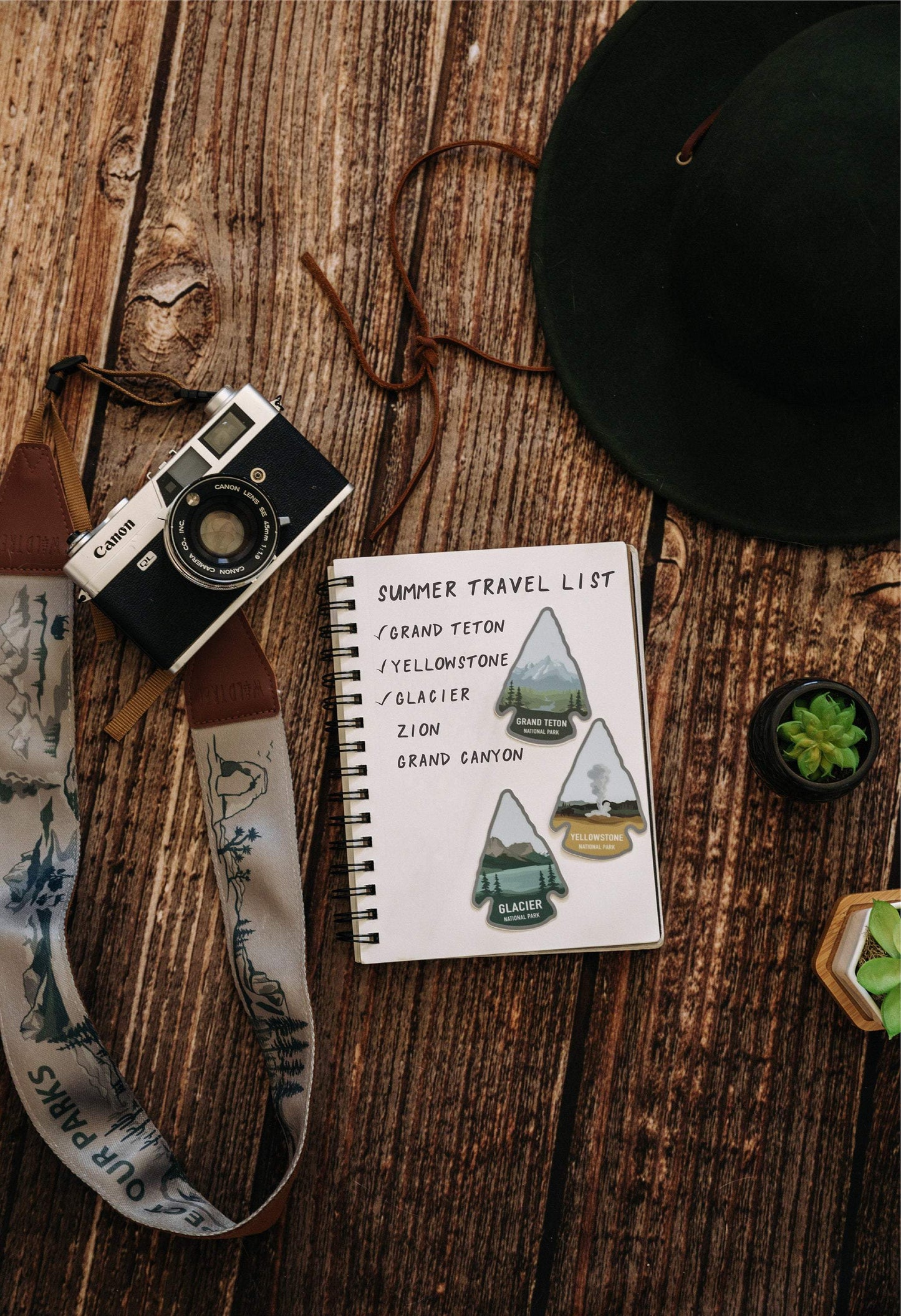 National Park Stickers
