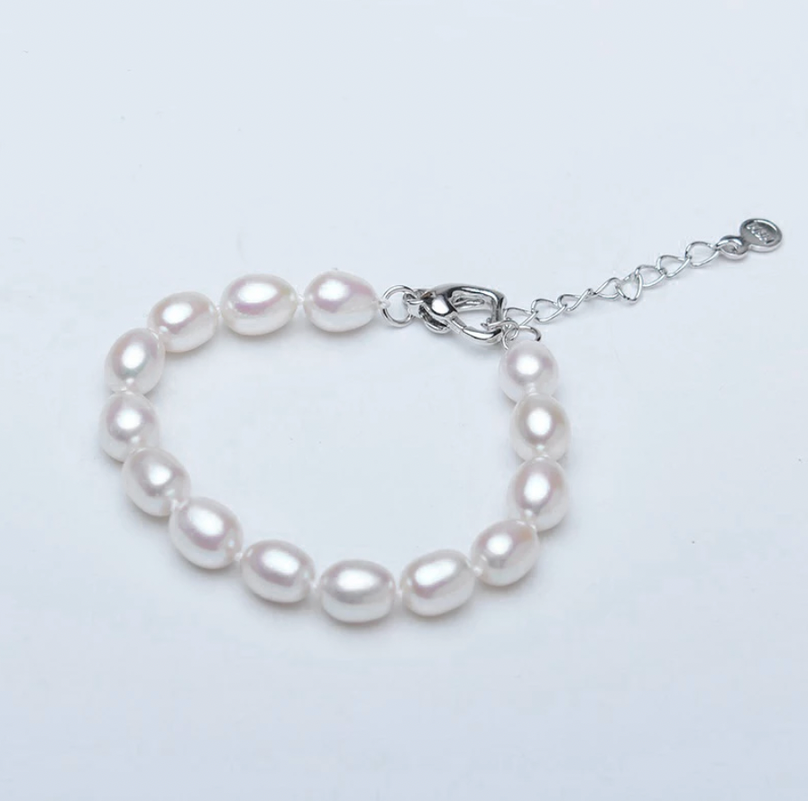 "Maybelle" - Natural Freshwater Pearl 3-Piece Bridal Jewelry Set