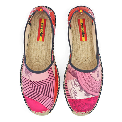 OMNIBUS CORDA Pink Classic Espadrilles