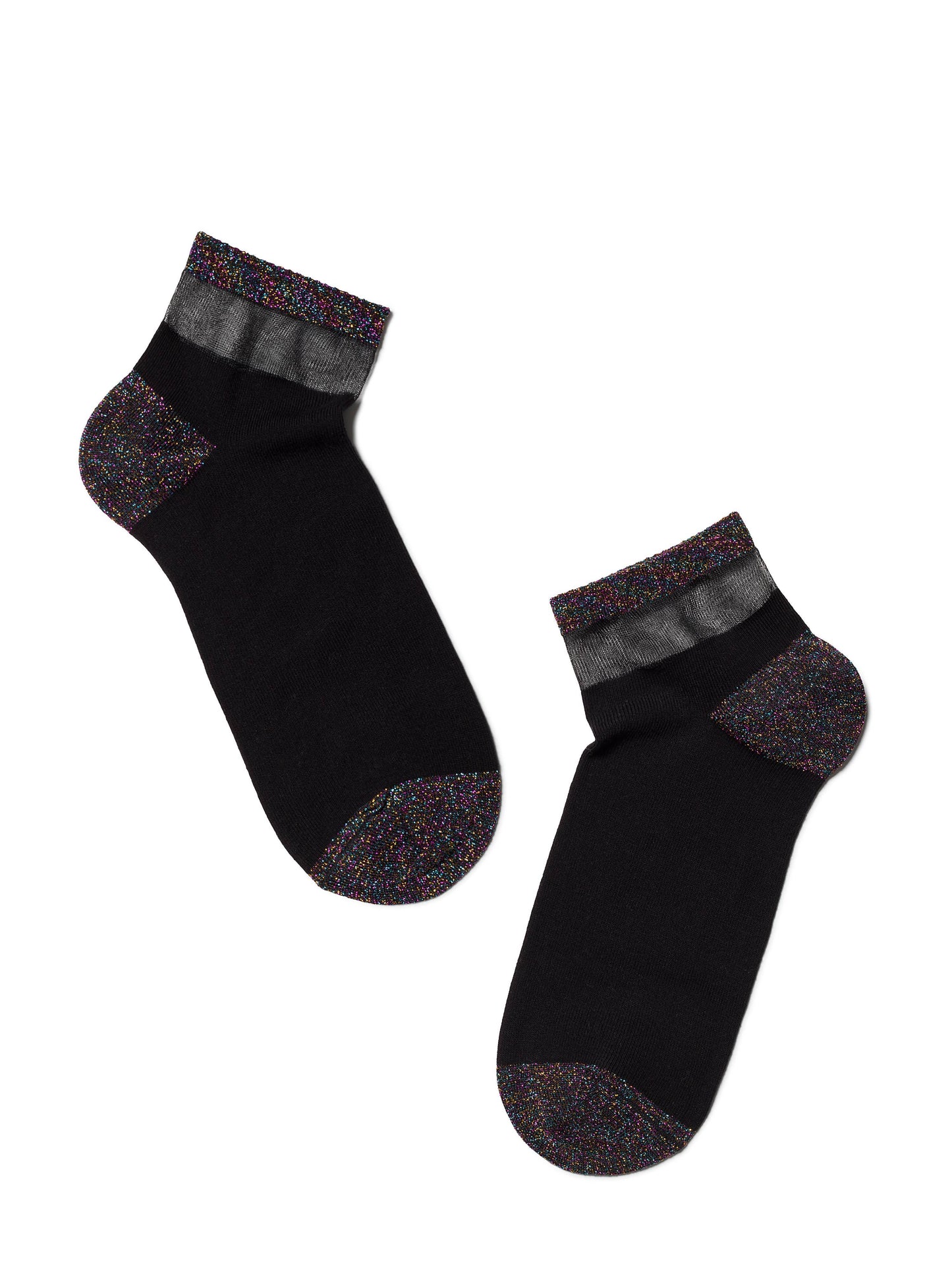 Cotton Ankle Socks Conte Active - 207 with Lurex