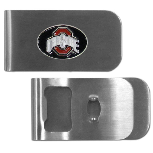 Ohio State Buckeyes Bottle Opener Money Clip