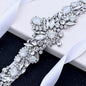 Corsica - Swarovski Opal Bridal Belt/Sash
