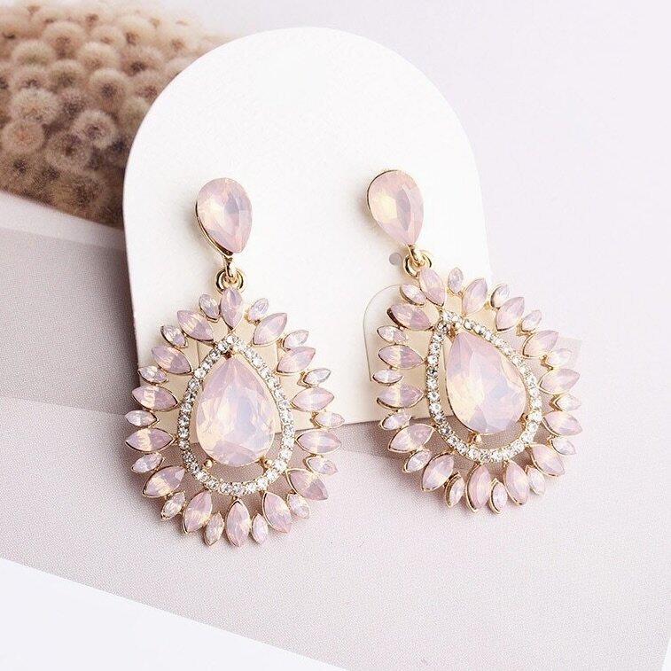Tonia - Opal Bridal Earrings - More Colors