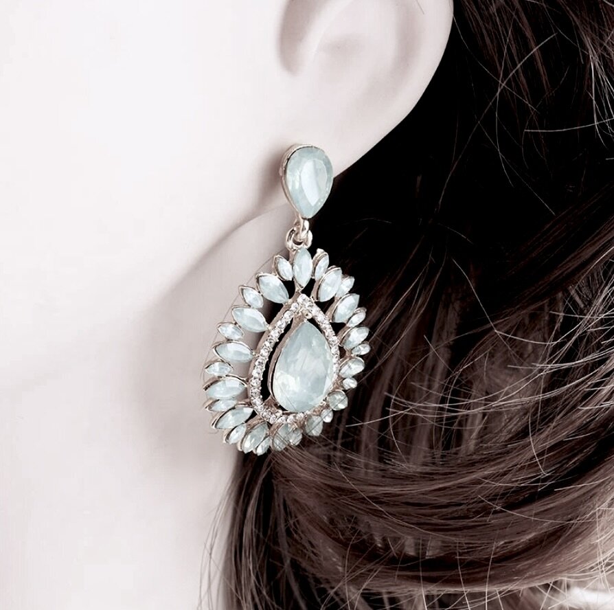 Tonia - Opal Bridal Earrings - More Colors