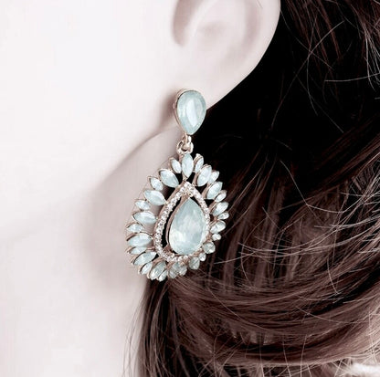 Tonia - Opal Bridal Earrings - More Colors