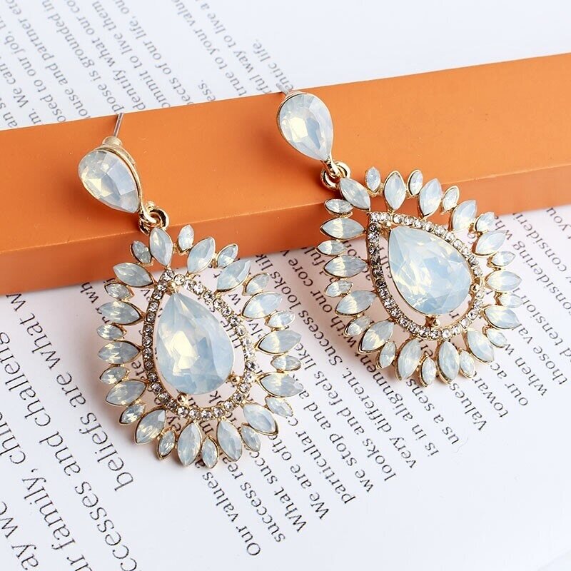 Tonia - Opal Bridal Earrings - More Colors
