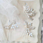 Opaline - Swarovski Opal Bridal Hair Comb and Pin Set