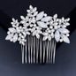 "Serafina" -  Opal and Pearl Bridal Hair Comb
