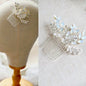 Opaline - Swarovski Opal Bridal Hair Comb and Pin Set
