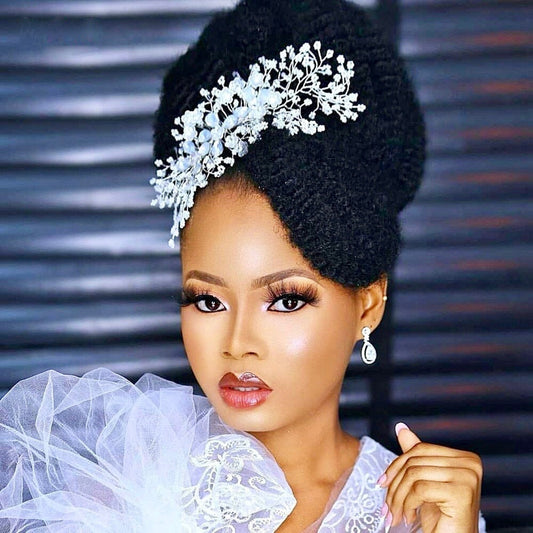 "Everly" - Opal Bridal Hair Comb - Available in Gold and Silver