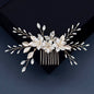 Amaryllis - Opal Bridal Hair Comb and Pin Set