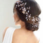 "Astara" - Gold Opal Bridal Headband / Vine