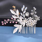 Ivy - Bohemian Crystal Hair Comb - Available in Yellow Gold, Rose Gold and Silver