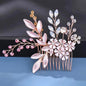 Ivy - Bohemian Crystal Hair Comb - Available in Yellow Gold, Rose Gold and Silver