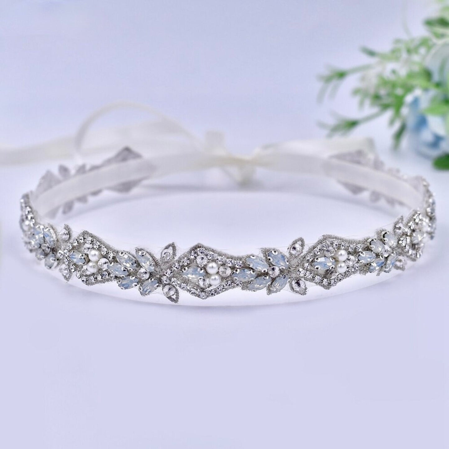 Joan - Opal and Pearl Bridal Belt