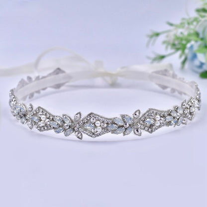 Joan - Opal and Pearl Bridal Belt