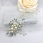 "Cantata" -  Opal and Pearl Bridal Hair Clip / Vine