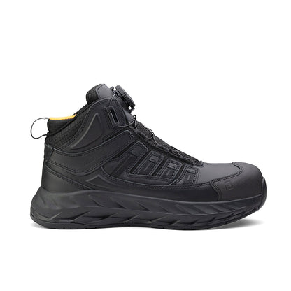 Pro Safety Mid 6" Composite Toe Work Boot – Black