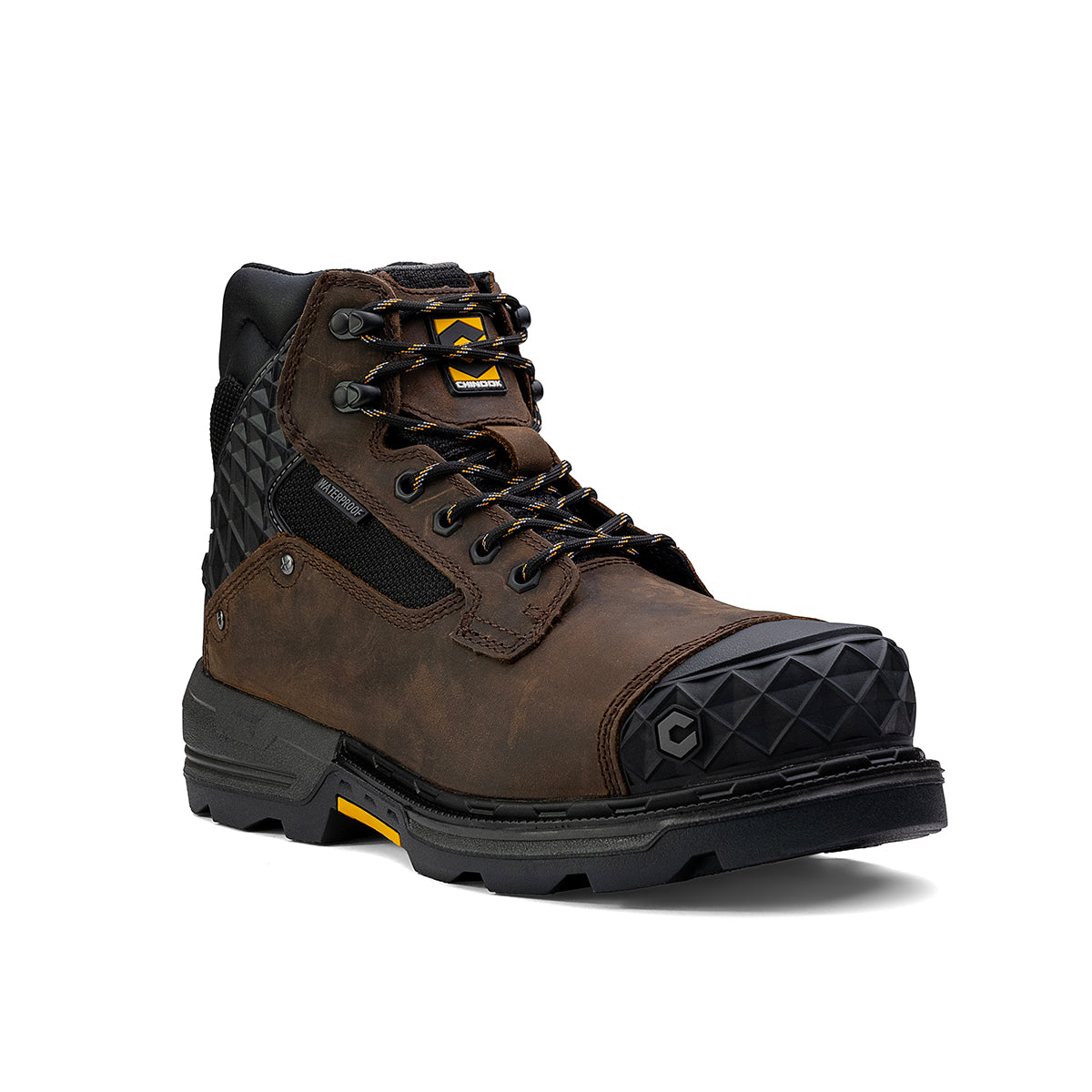 Pallet Jack 6" Composite Toe Waterproof Work Boot – Brown