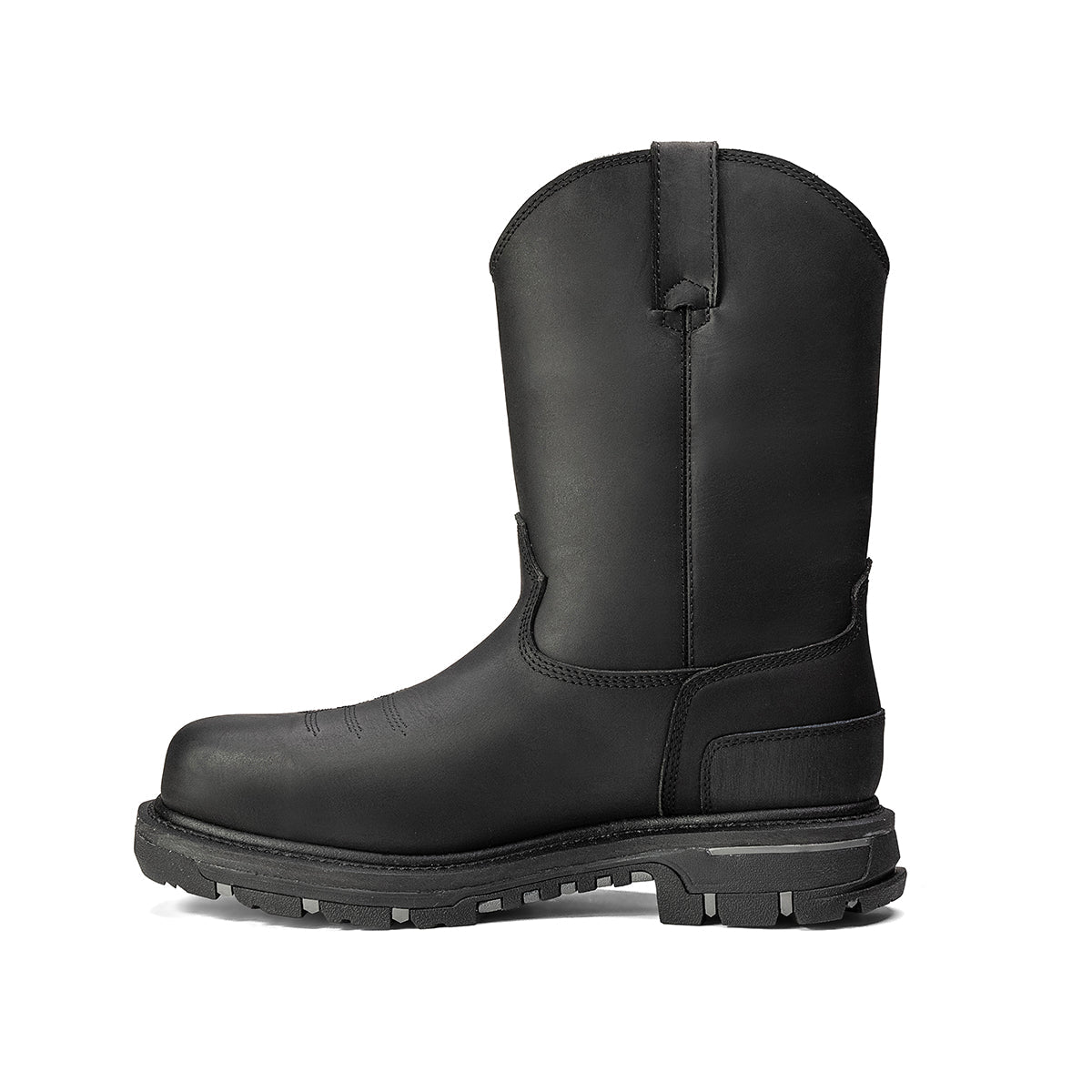 Boss 11” Western Composite Toe Leather Work Boot